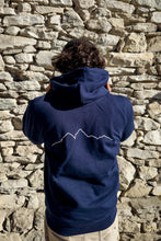 Load image into Gallery viewer, Basic French Navy Hoodie 2.0