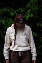 Load image into Gallery viewer, Natural Raw Cropped Hoodie